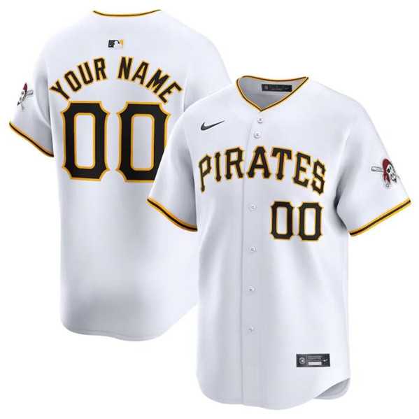 Men's Pittsburgh Pirates Active Player Custom White Home Limited Baseball Stitched Jersey,We sell and wholesale Men's Pittsburgh Pirates Active Player Custom White Home Limited Baseball Stitched Jersey on line form chian!